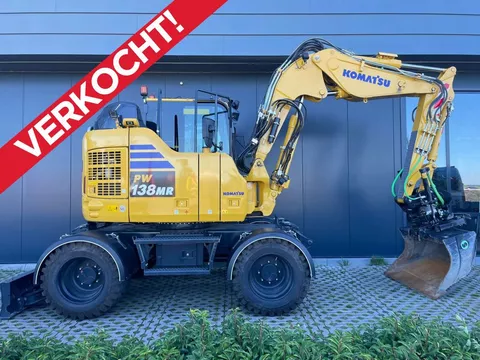 Komatsu PW138MR-11EO Two Pieces Boom (demo/500h) 2023 Komatsu PW138MR-11EO Two Pieces Boom (demo/500h) 2023