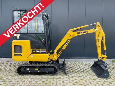 Komatsu PC17R-5 (1 proportionele functie/ nieuw) 2023